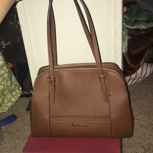 Cognac Guess Purse